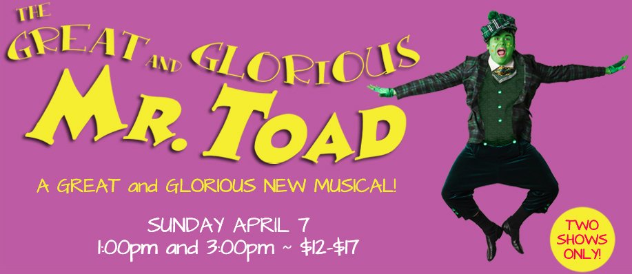 East Bay Children's Theatre: The Great & Glorious Mr. Toad