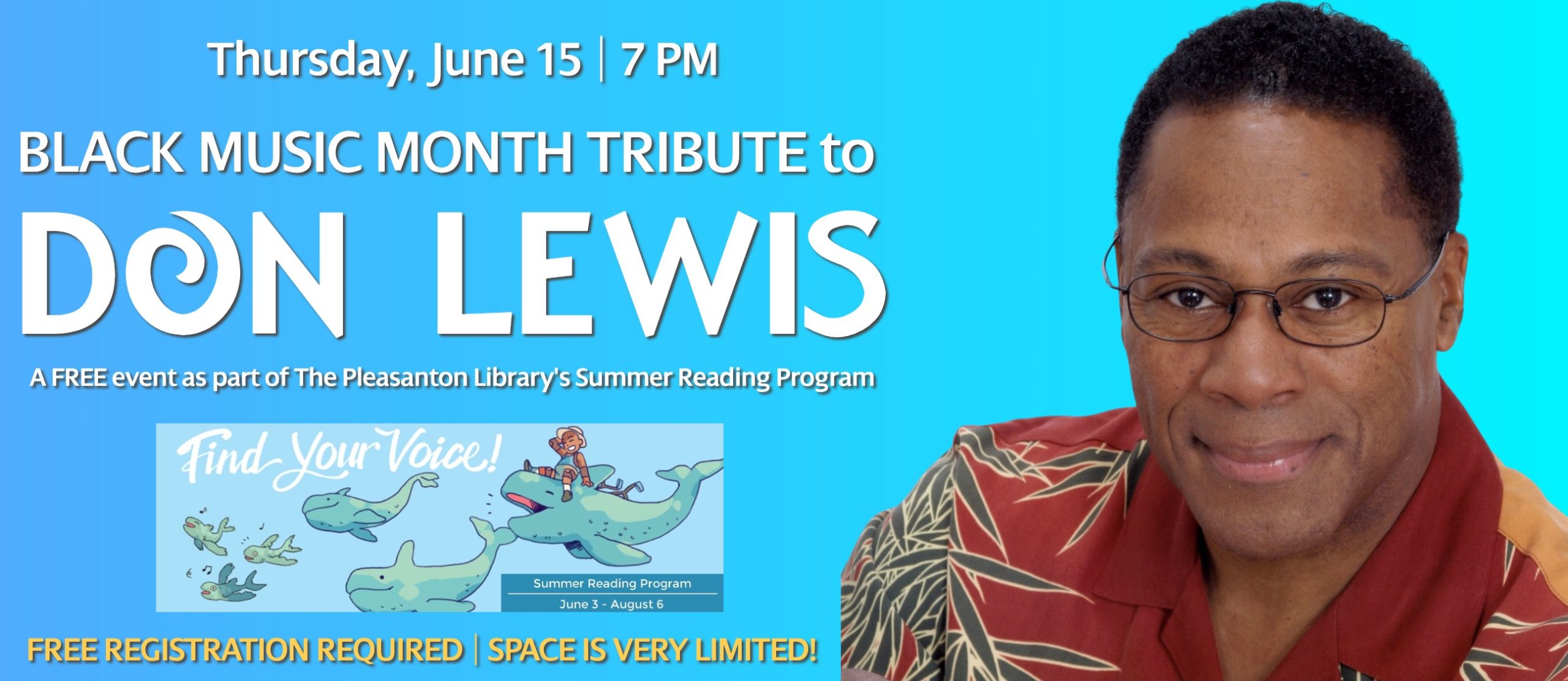 Black Music Month Tribute to Don Lewis